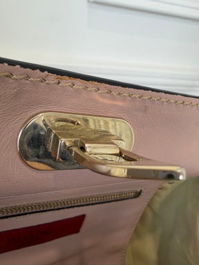 Valentino Garavani Blush Leather Rockstud Tote Bag