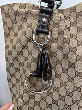 Gucci Monogram Canvas Tote