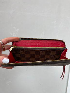 Louis Vuitton Damier Ebene Thin Zipped Wallet