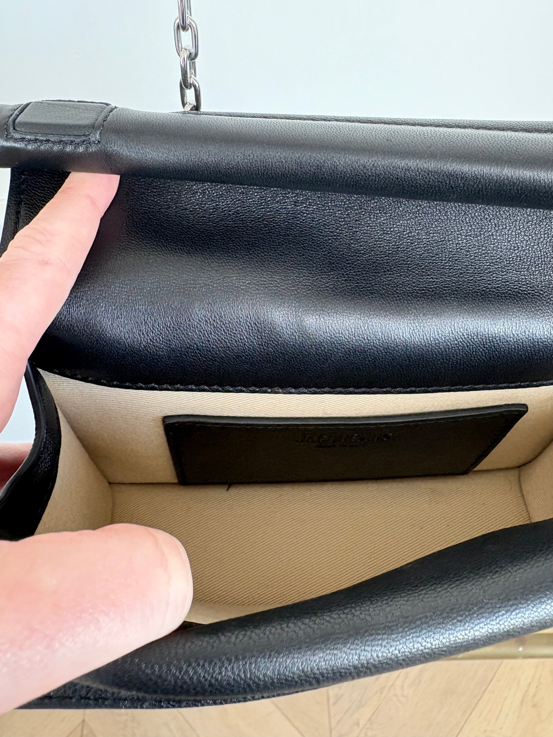 Jacquemus La Petite Pochette Rond Carré Clutch Bag