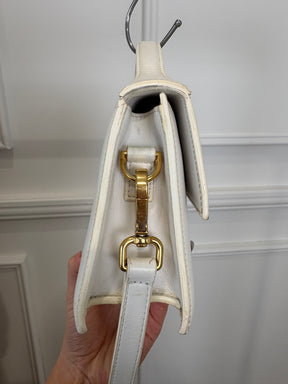 Jacquemus White Les Classiques 'The large Bambino' Bag