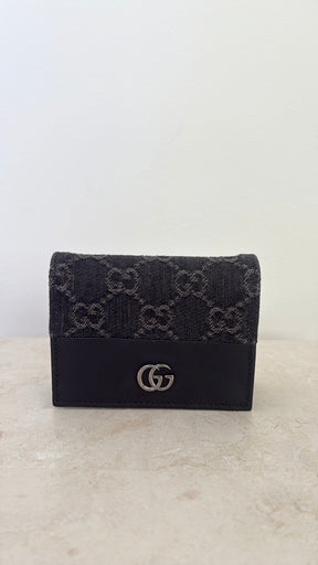 Gucci Card Holder And Coin Purse Black