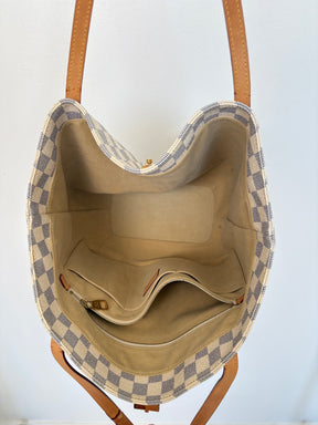 Louis Vuitton Damier Azure Salina Tote Bag