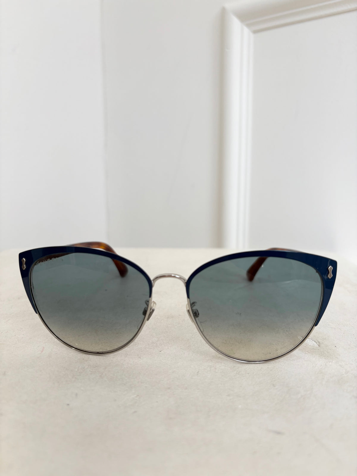 Gucci Blue Cat Eye Sunglasses