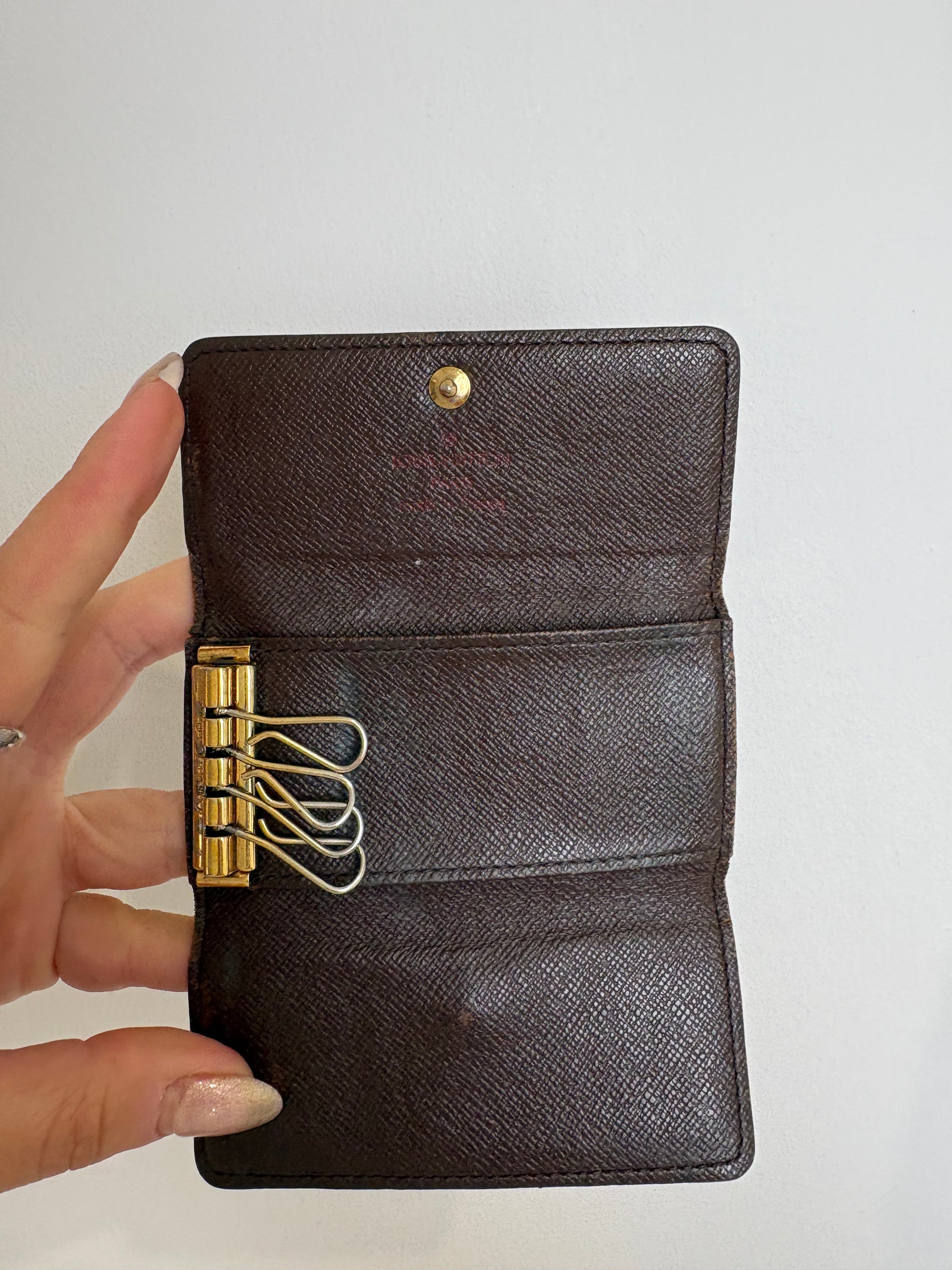Louis Vuitton Damier Ebene Key Pouch