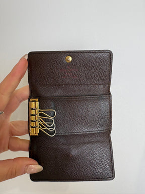 Louis Vuitton Damier Ebene Key Pouch