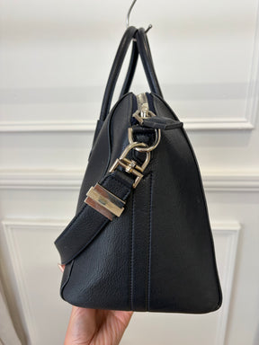 Givenchy Navy Leather Medium Antigona Bag