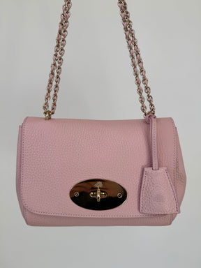 Mulberry Ballet Pink Soft Grained Leather Small Lily Bag