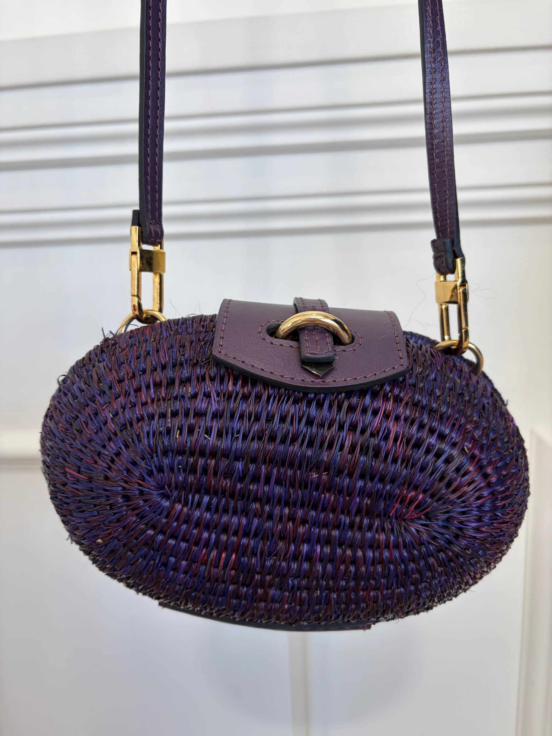 Khoko Basket Bag Purple