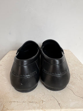 Dior Black Leather Boy Loafer, 38