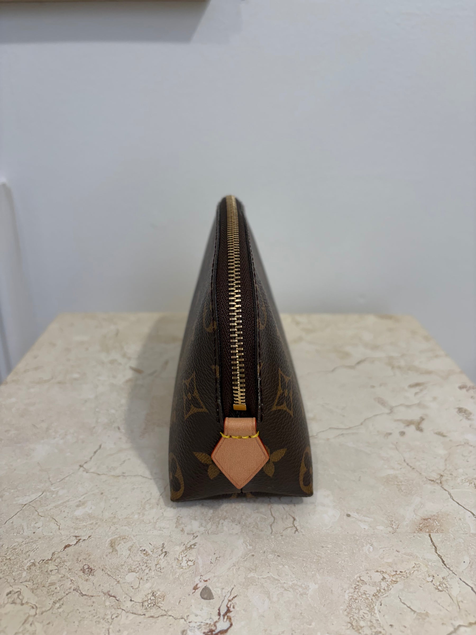 Louis Vuitton Canvas Monogram Cosmetic Pouch