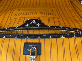 Louis Vuitton Black and Brown Jungle Neverfull MM