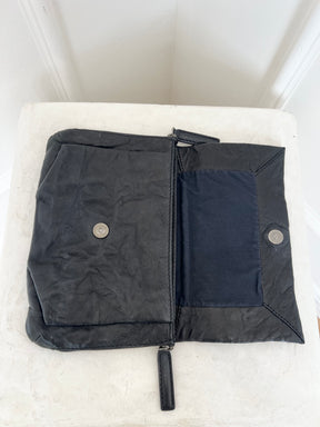 Givenchy Leather Flap Clutch