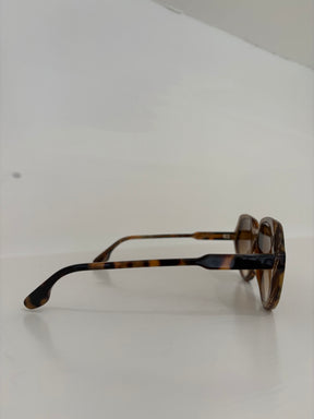 Victoria Beckham Tortoishell Sunglasses Brown