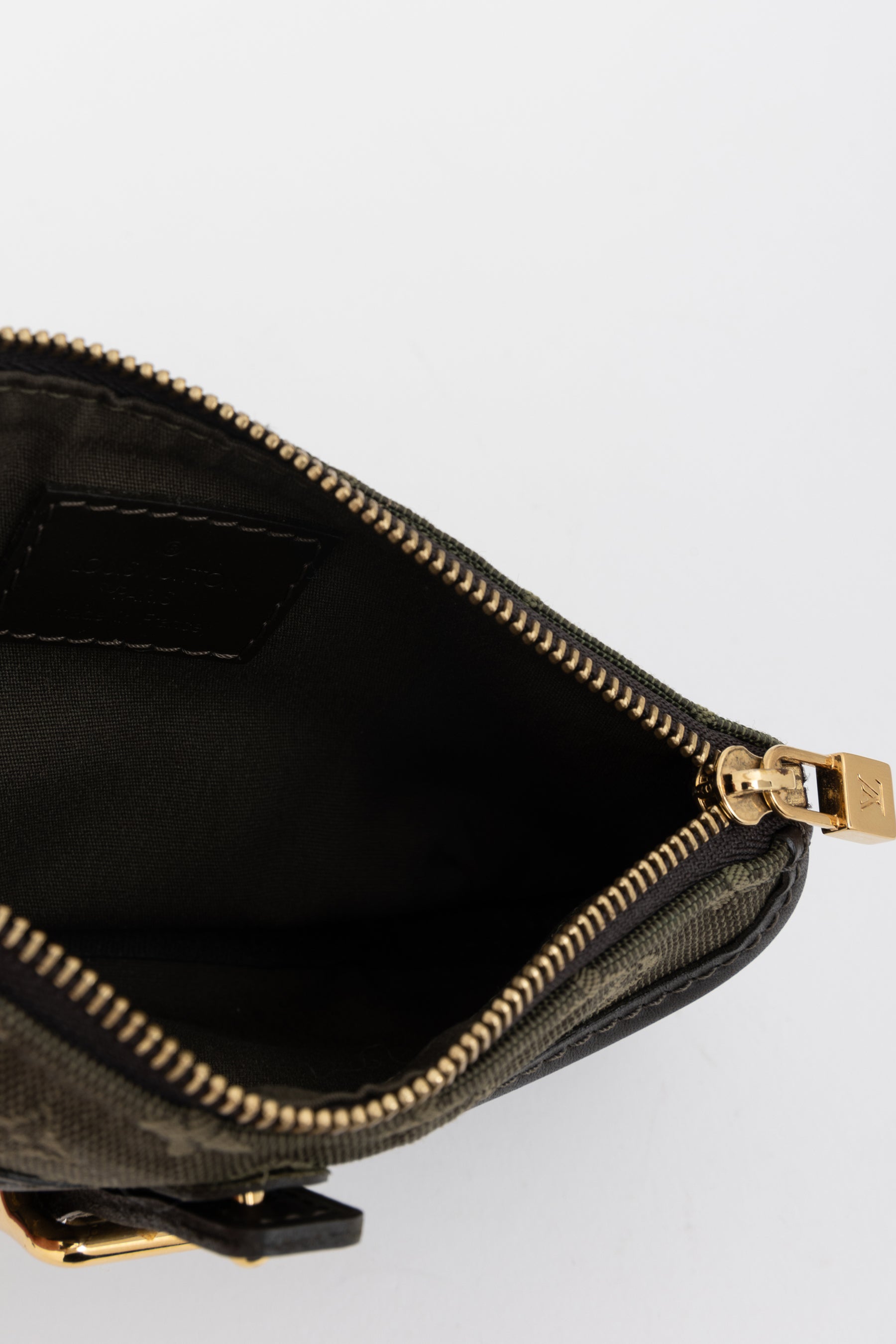 Denim Logo Pouch