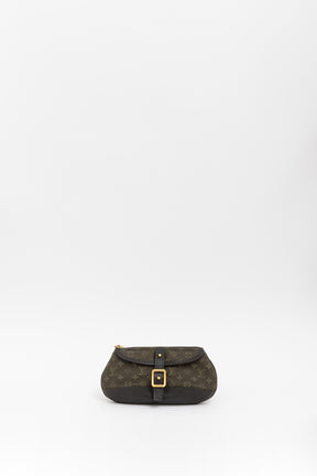 Denim Logo Pouch