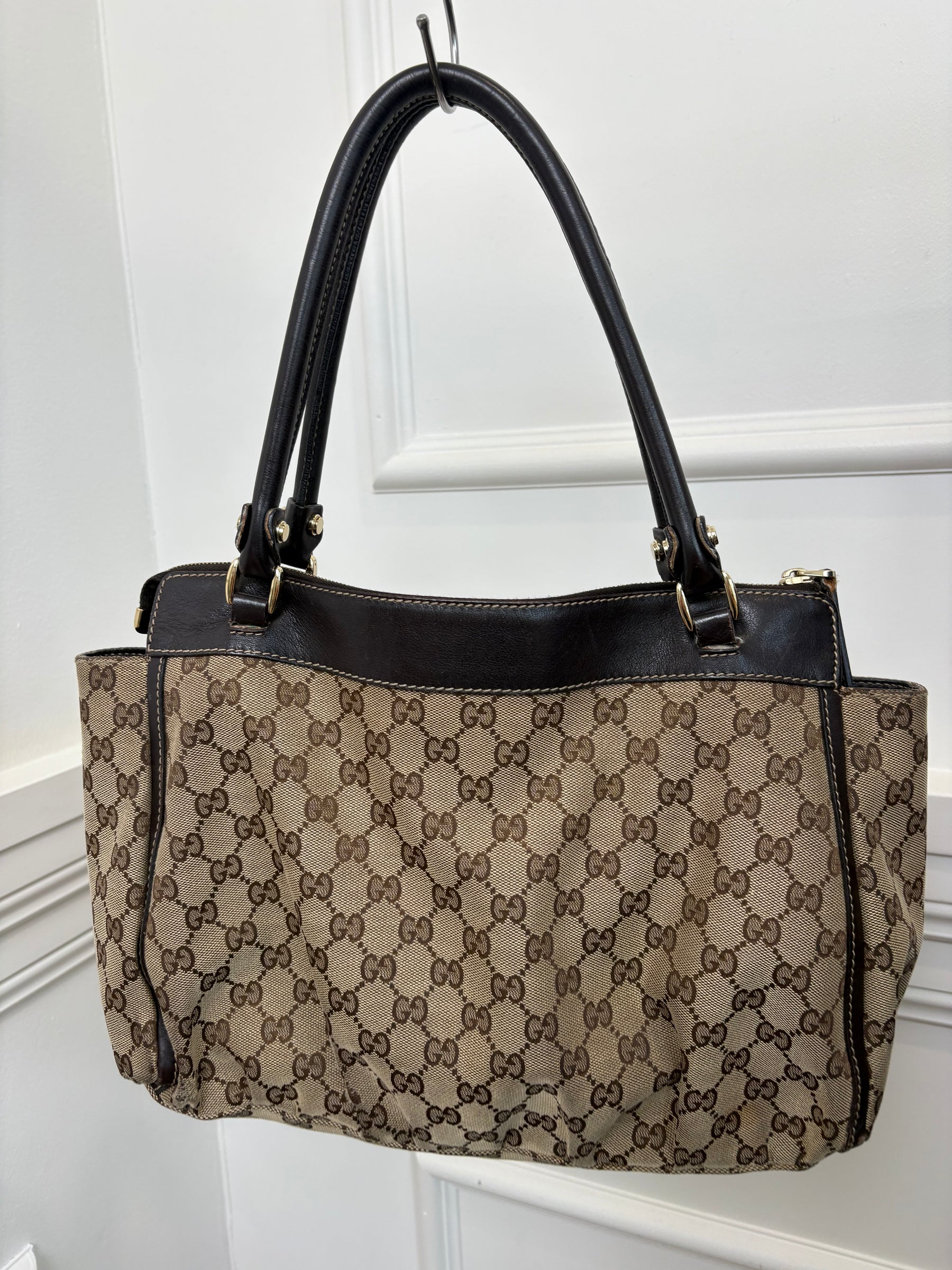 Gucci Monogram D Ring Tote