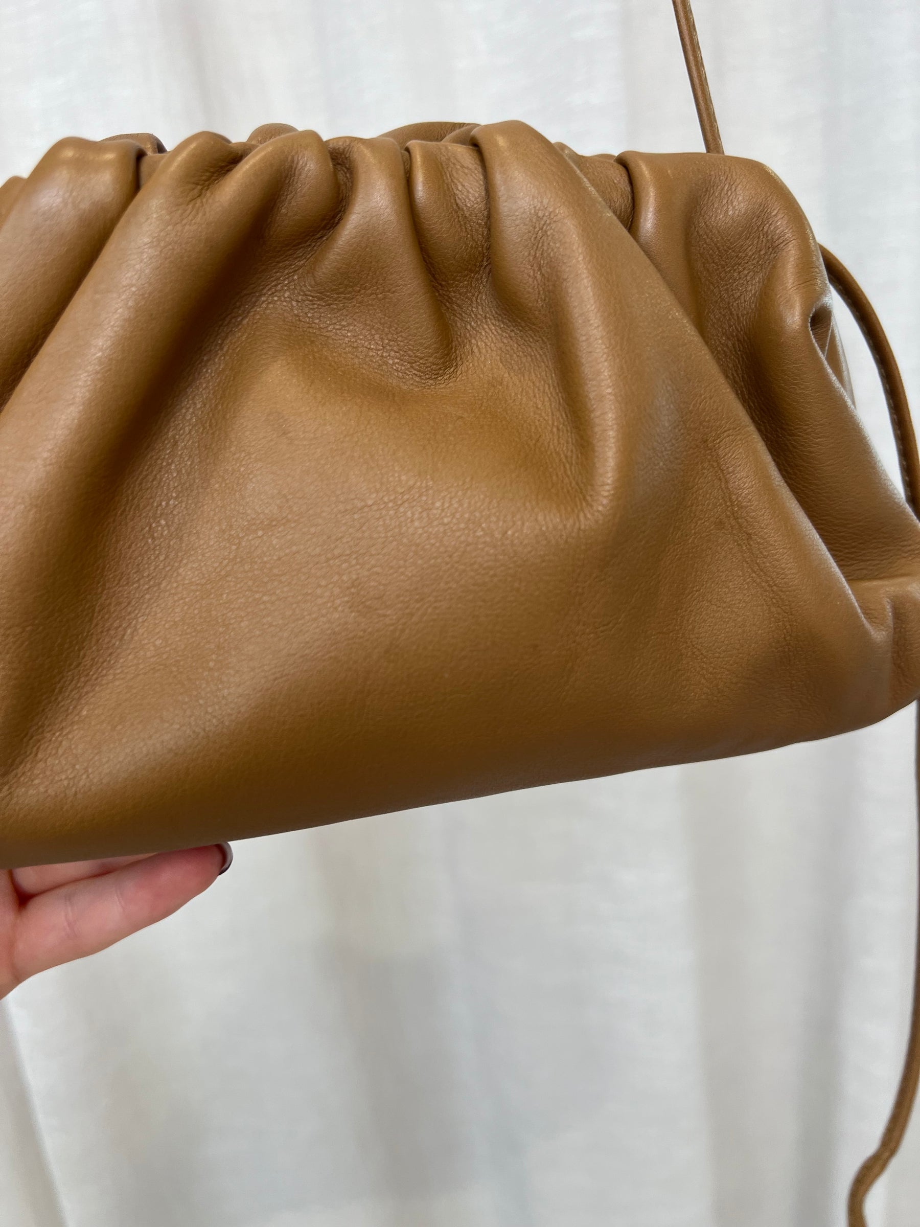 Bottega Veneta Caramel Mini Pouch