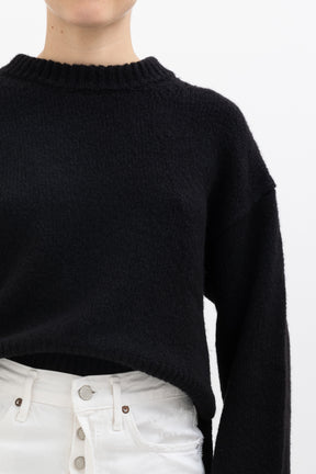 Leon Black Crew Jumper