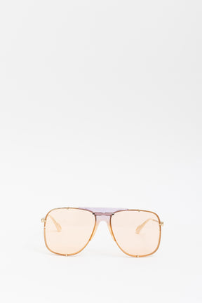 Aviator Metal Sunglasses