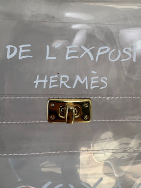 Hermès 1997 Vinyl Souvenir De L Exposition Kelly handbag