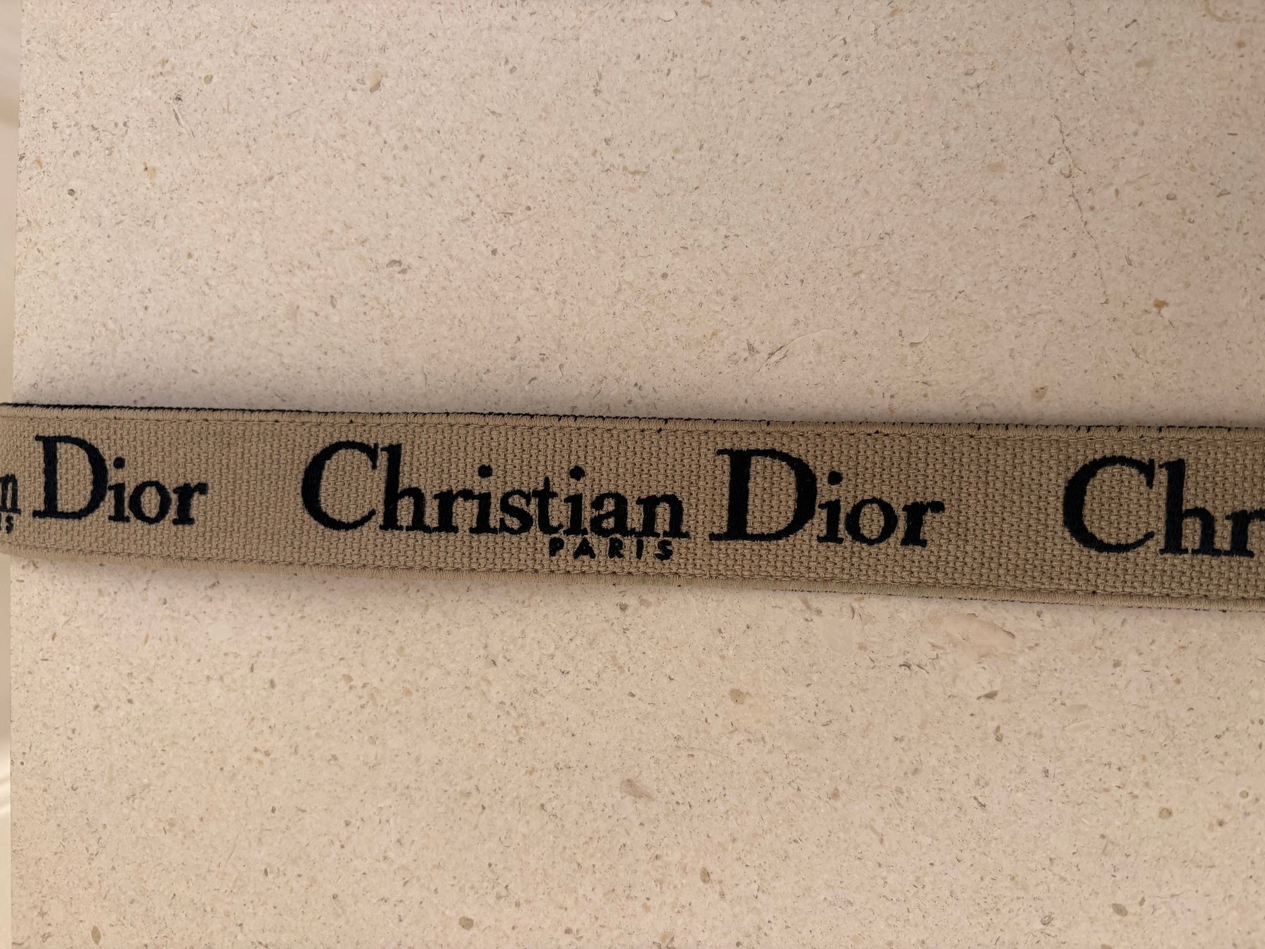 DIOR Adjustable Shoulder Strap With Ring