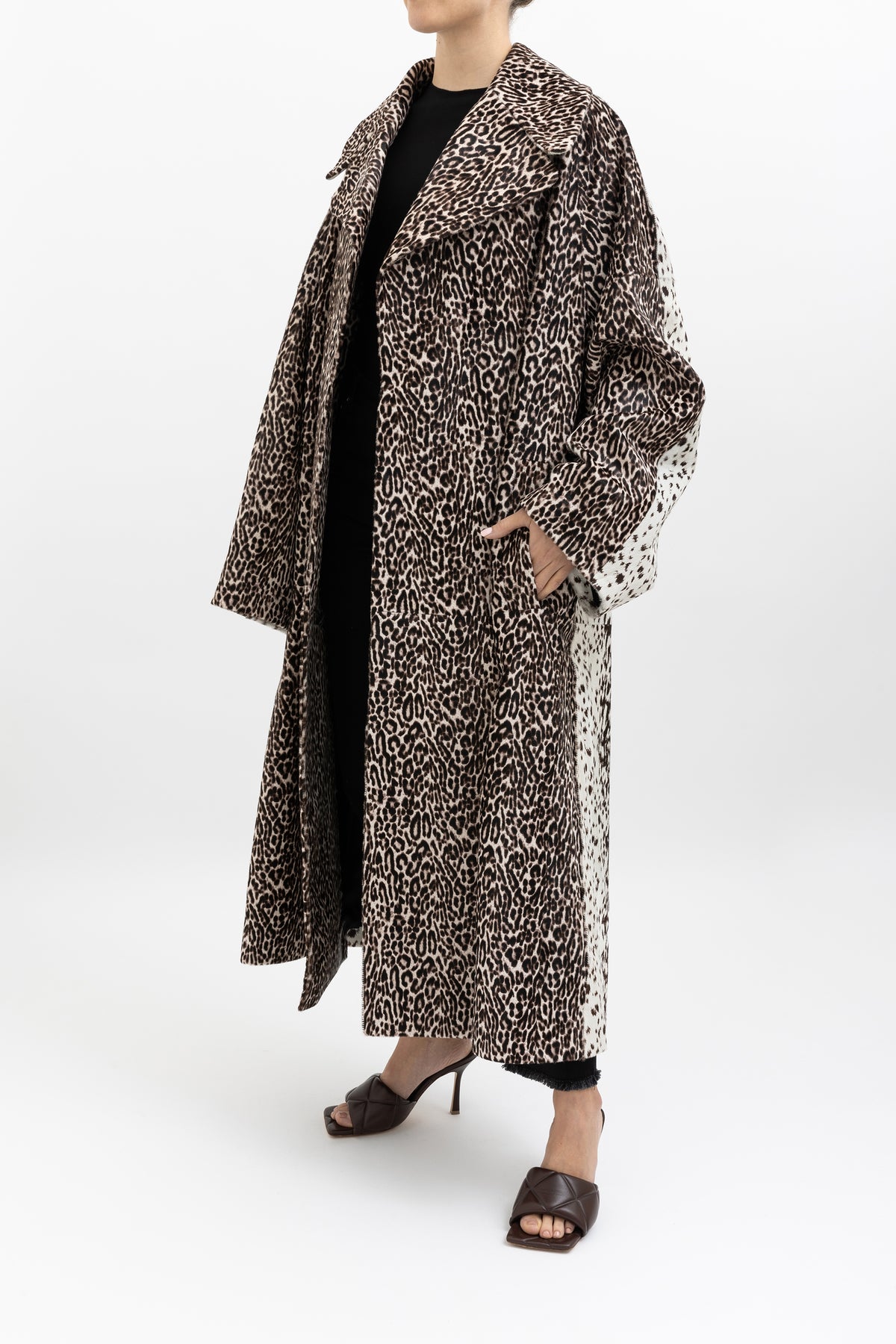 Animal Print Coat