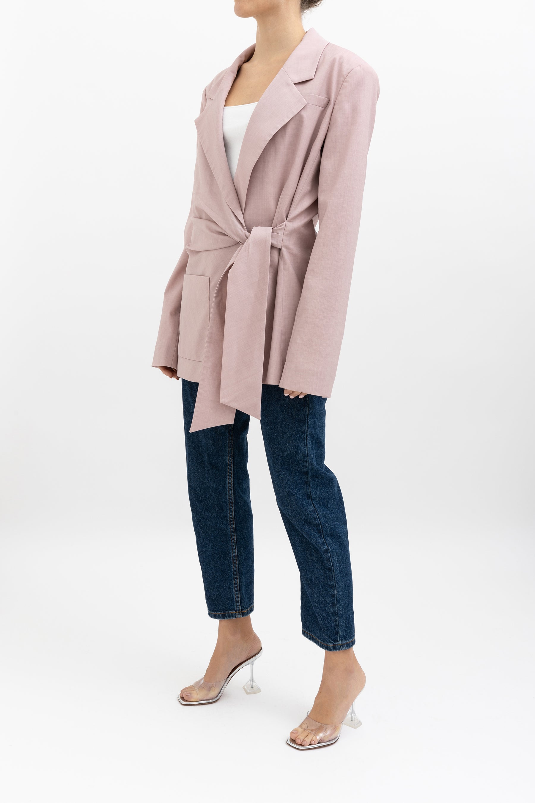 Wrap Tie Blazer