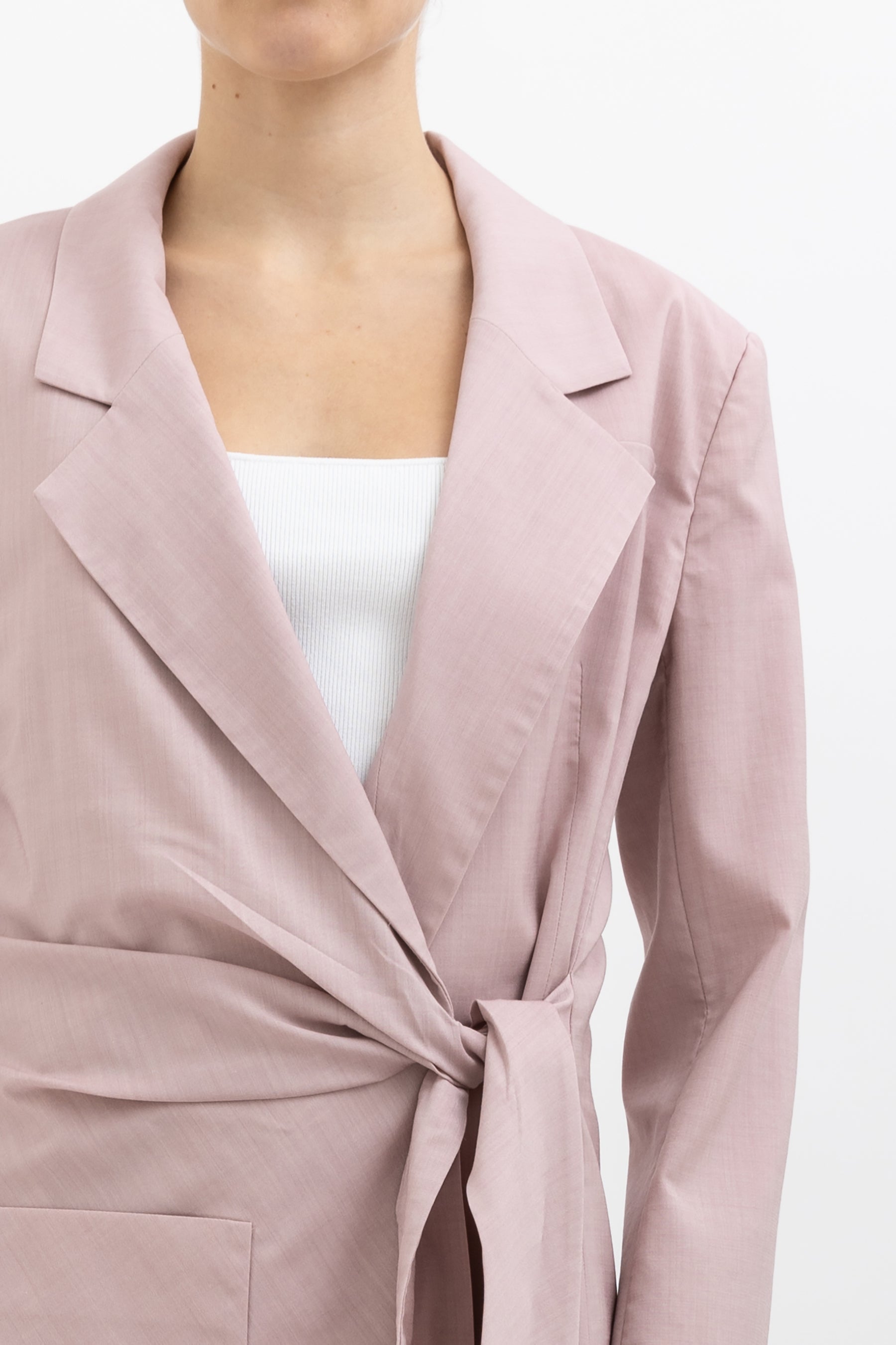 Wrap Tie Blazer