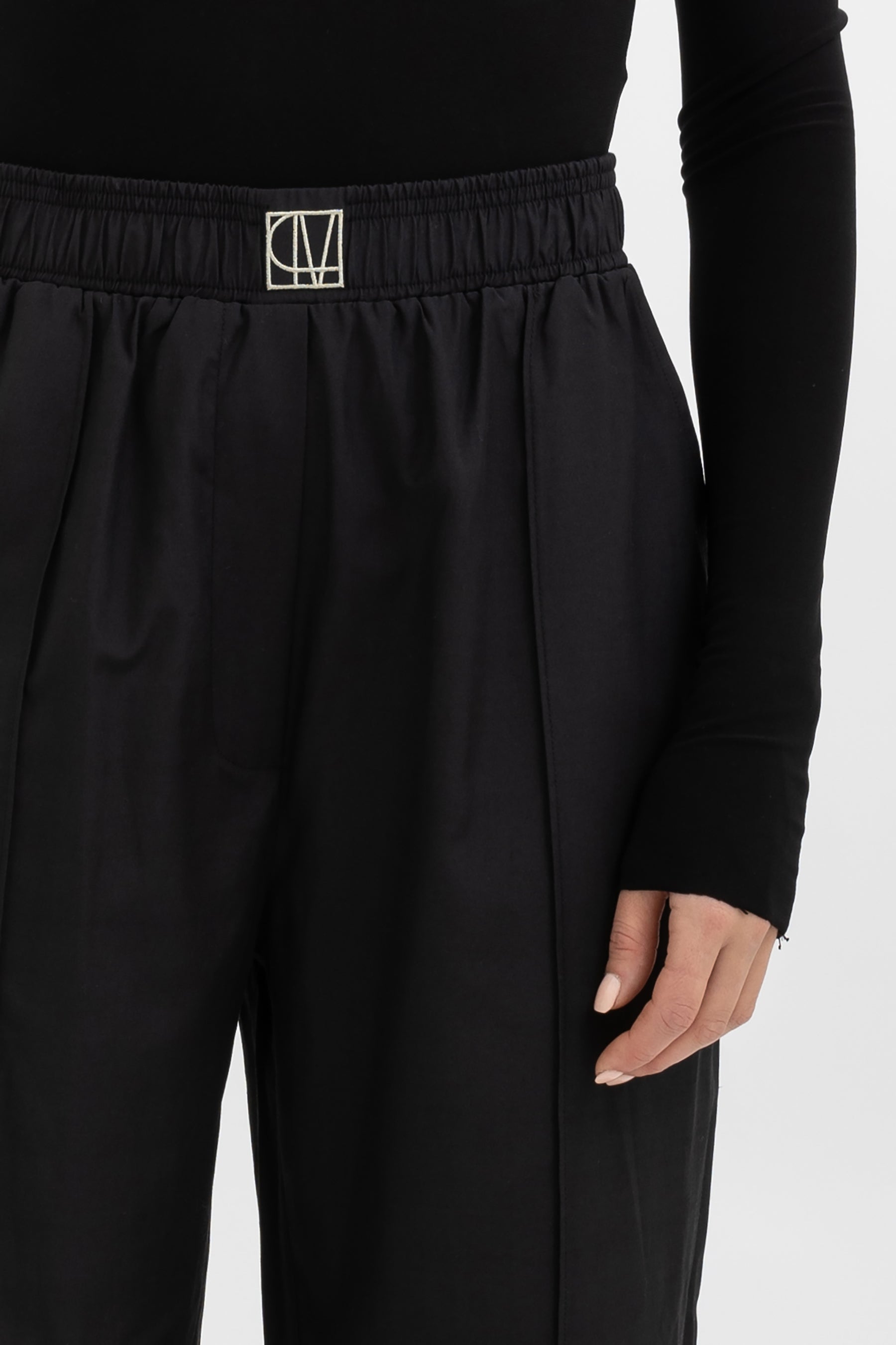 Raven Monogram Pants