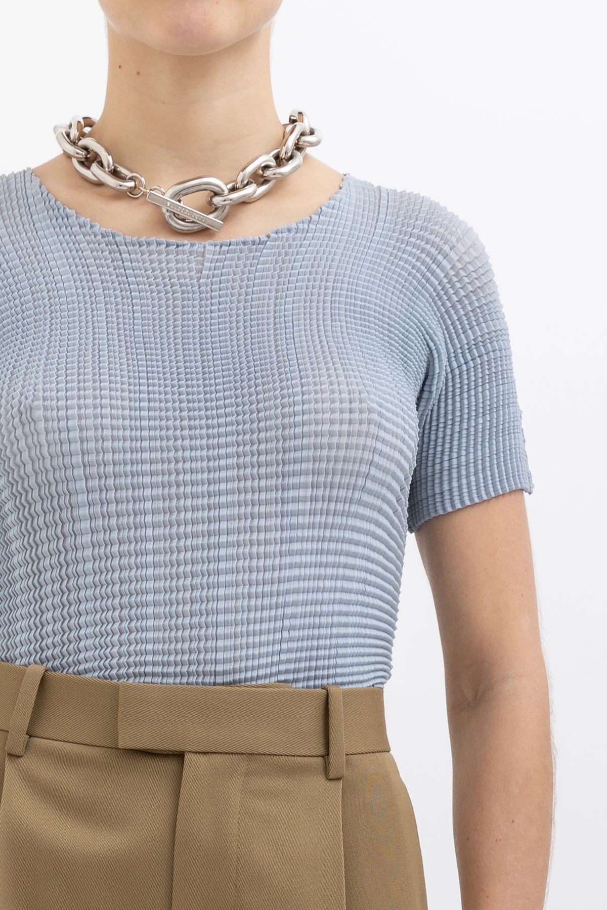 Technical Pleat Top