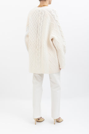Wool Blend Cardigan