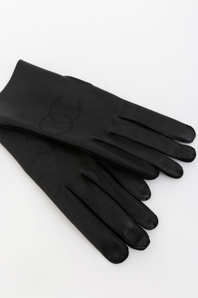 Logo Stitch Gloves