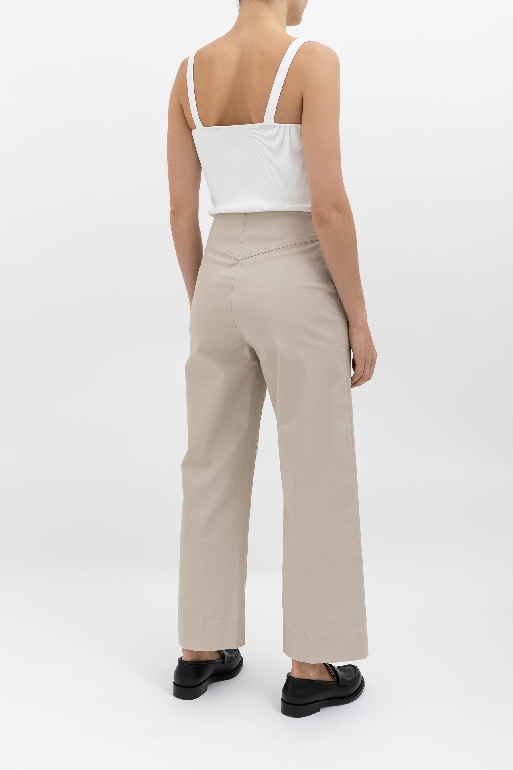 Cropped Tailored Pant