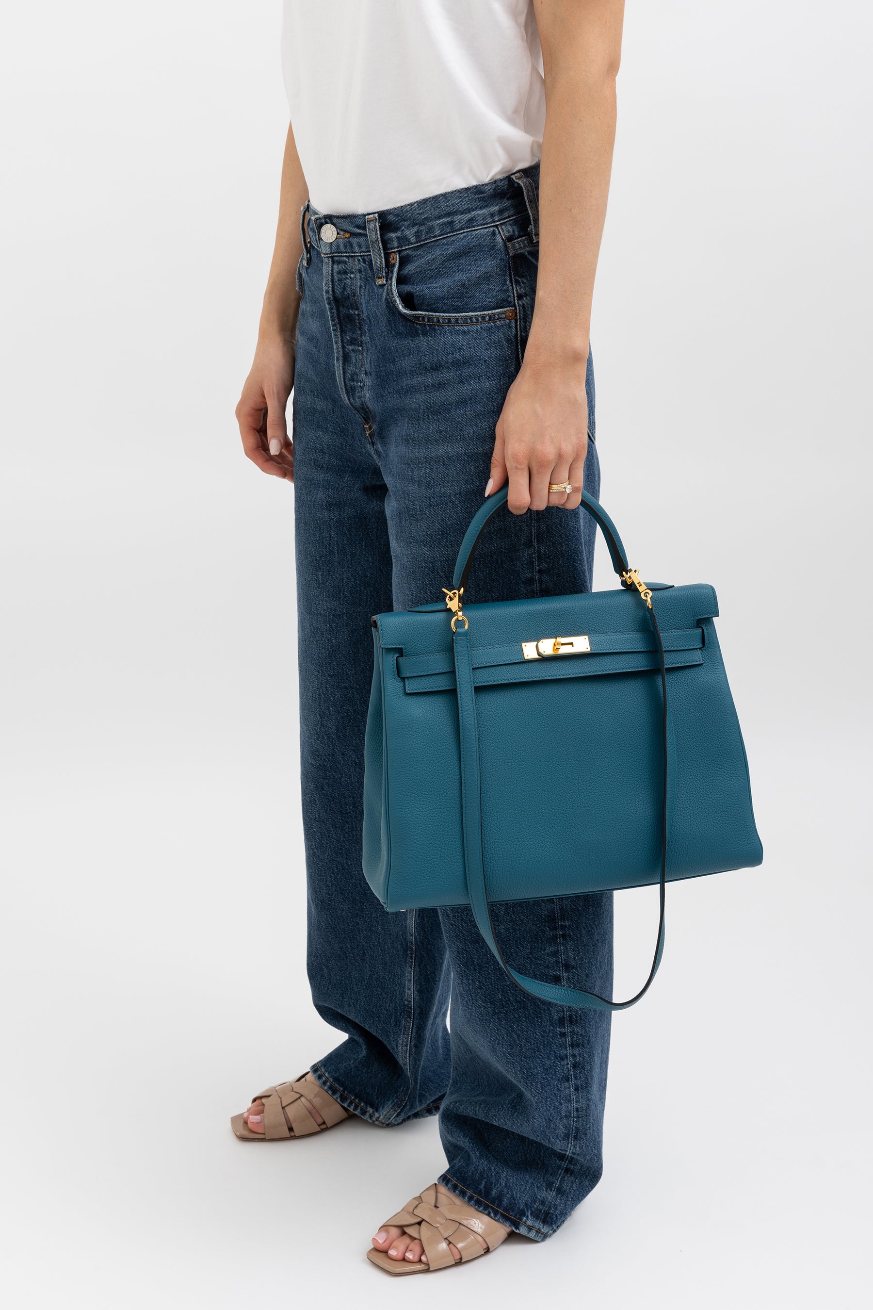 Retourne Clemence 35 Kelly Bag