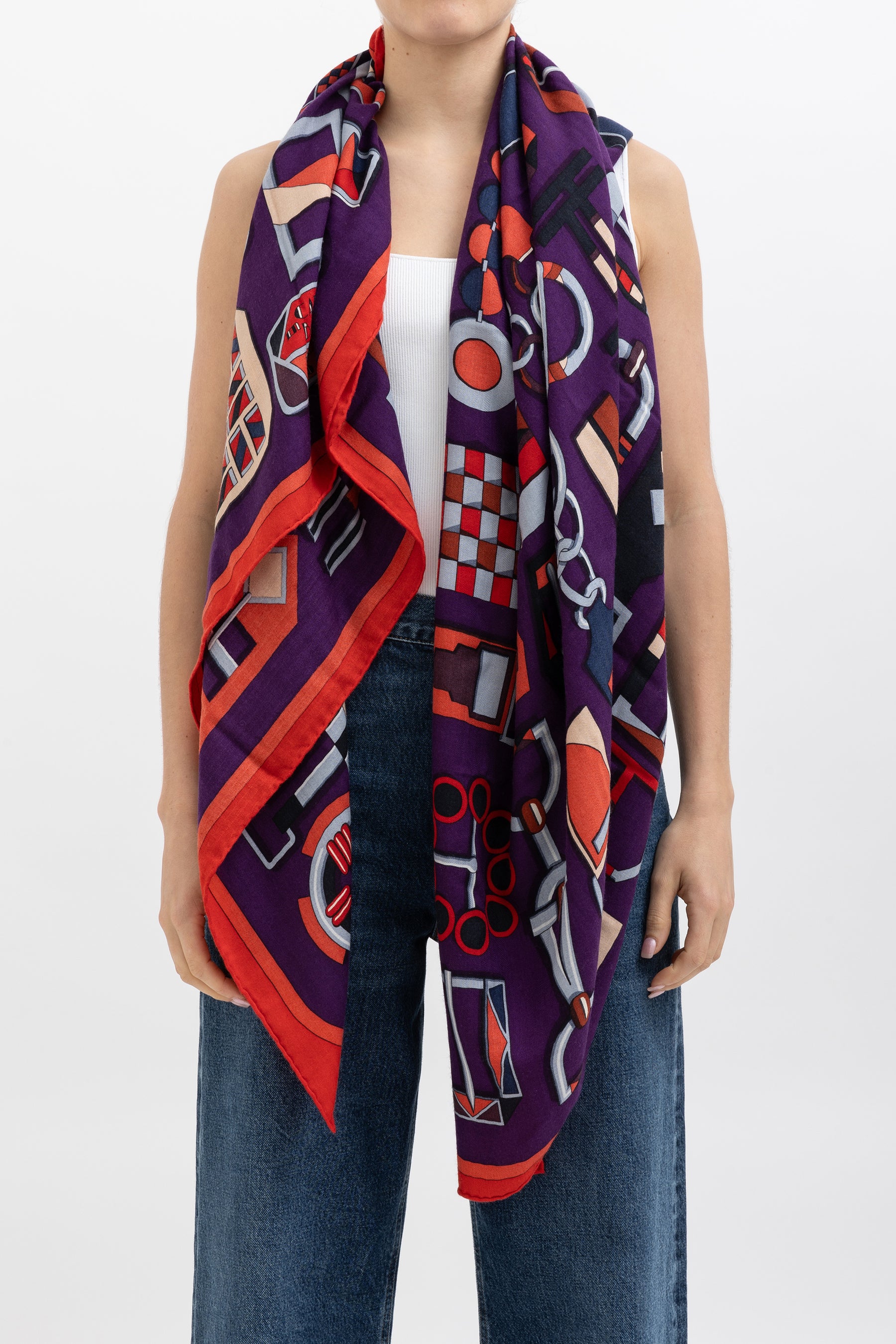 Carré en Boucies Scarf