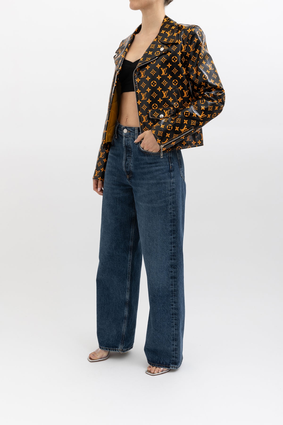 Monogram Patent Leather Jacket