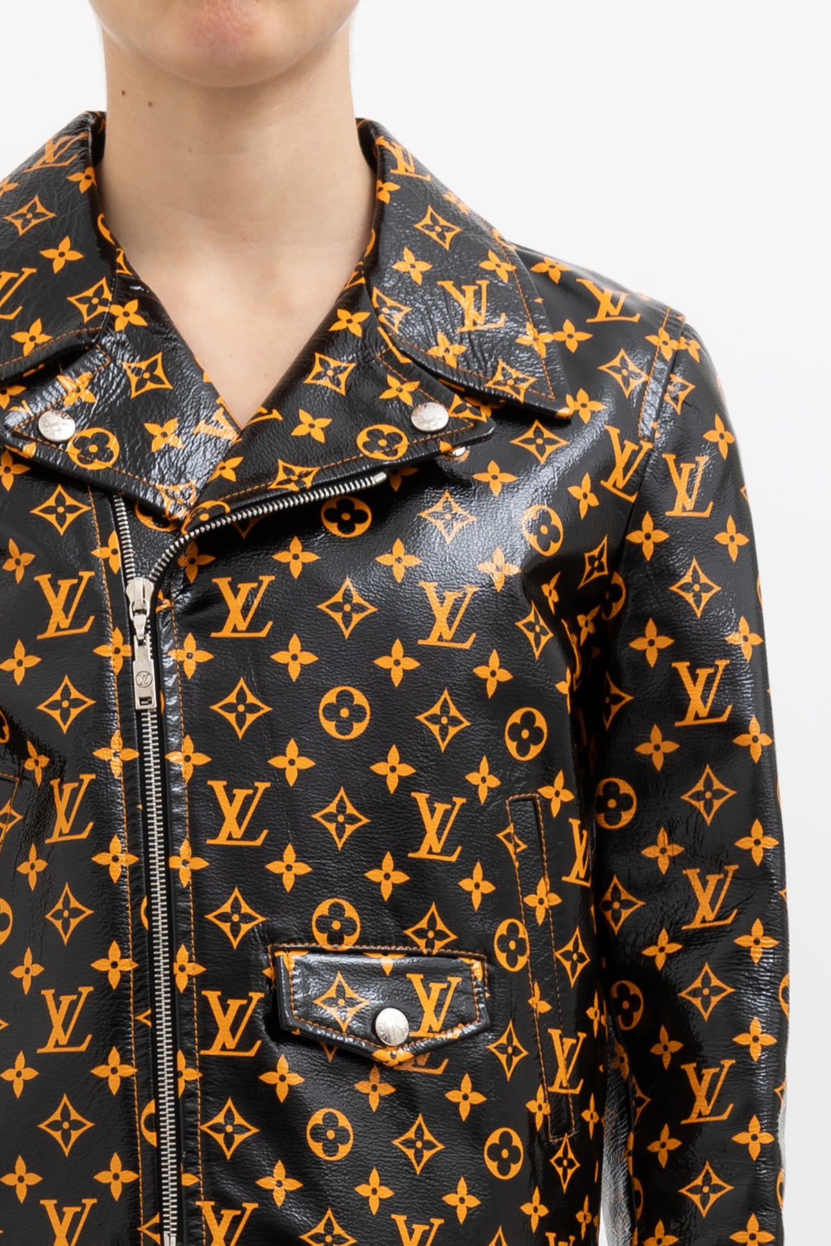 Monogram Patent Leather Jacket
