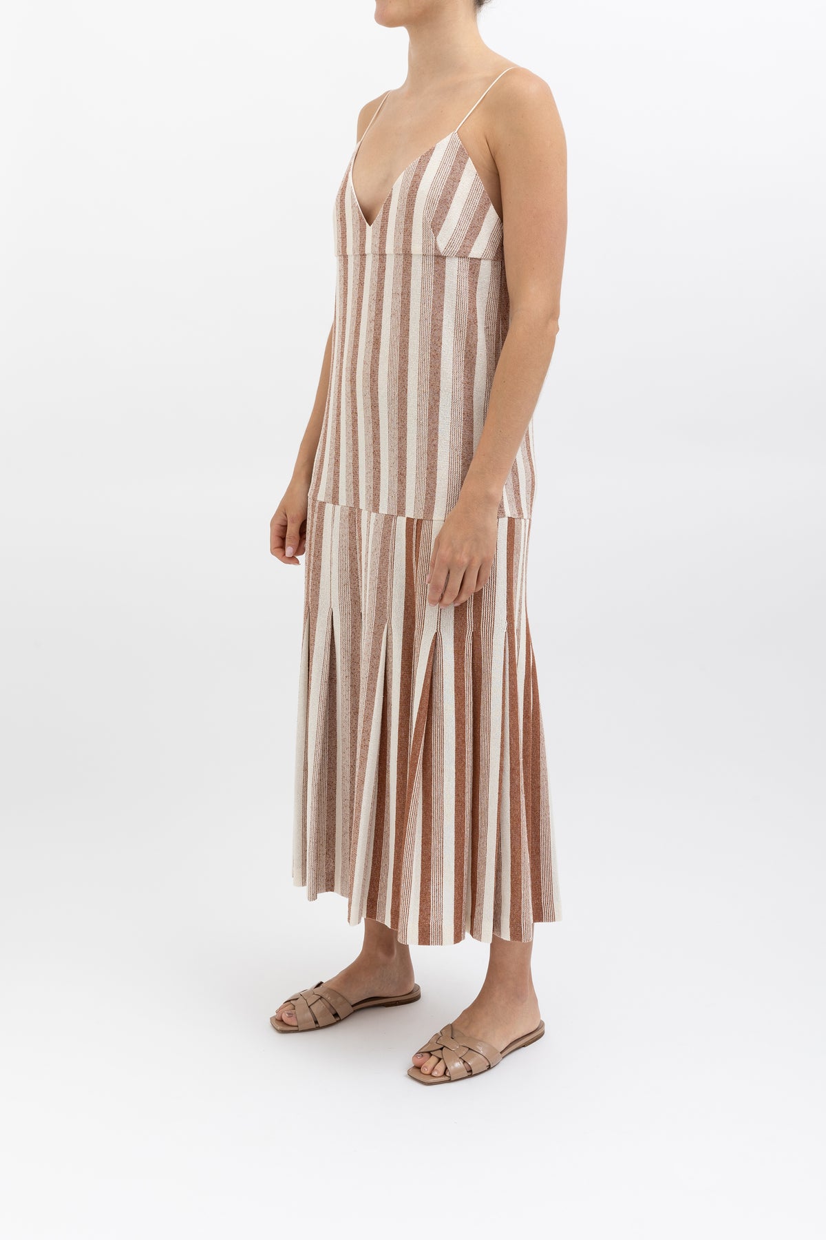 Stripe Slip Dress
