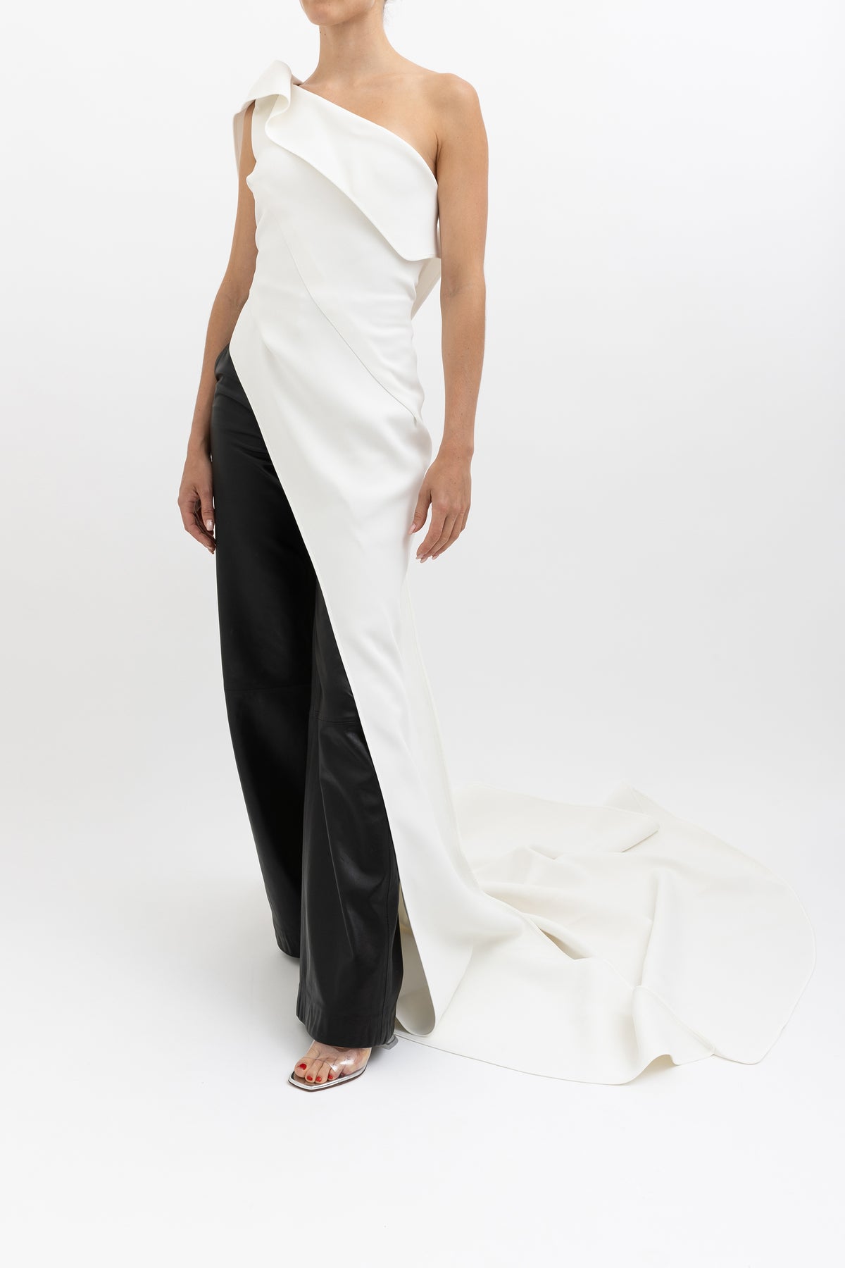 Treasured Asymmetrical One Shoulder Top
