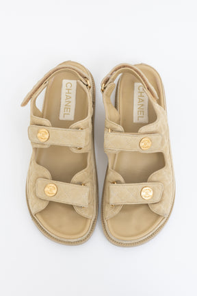 Suede Dad Sandal