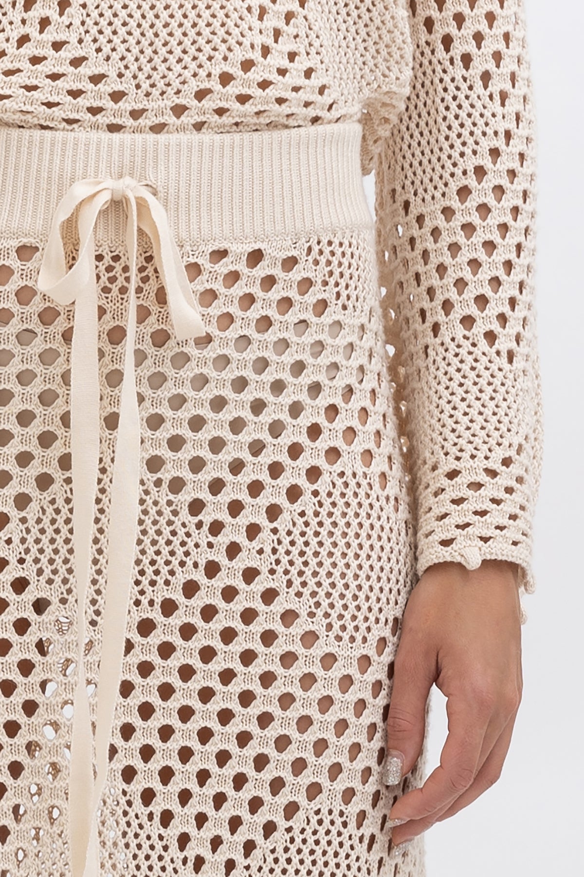 Crochet Top & Skirt Set