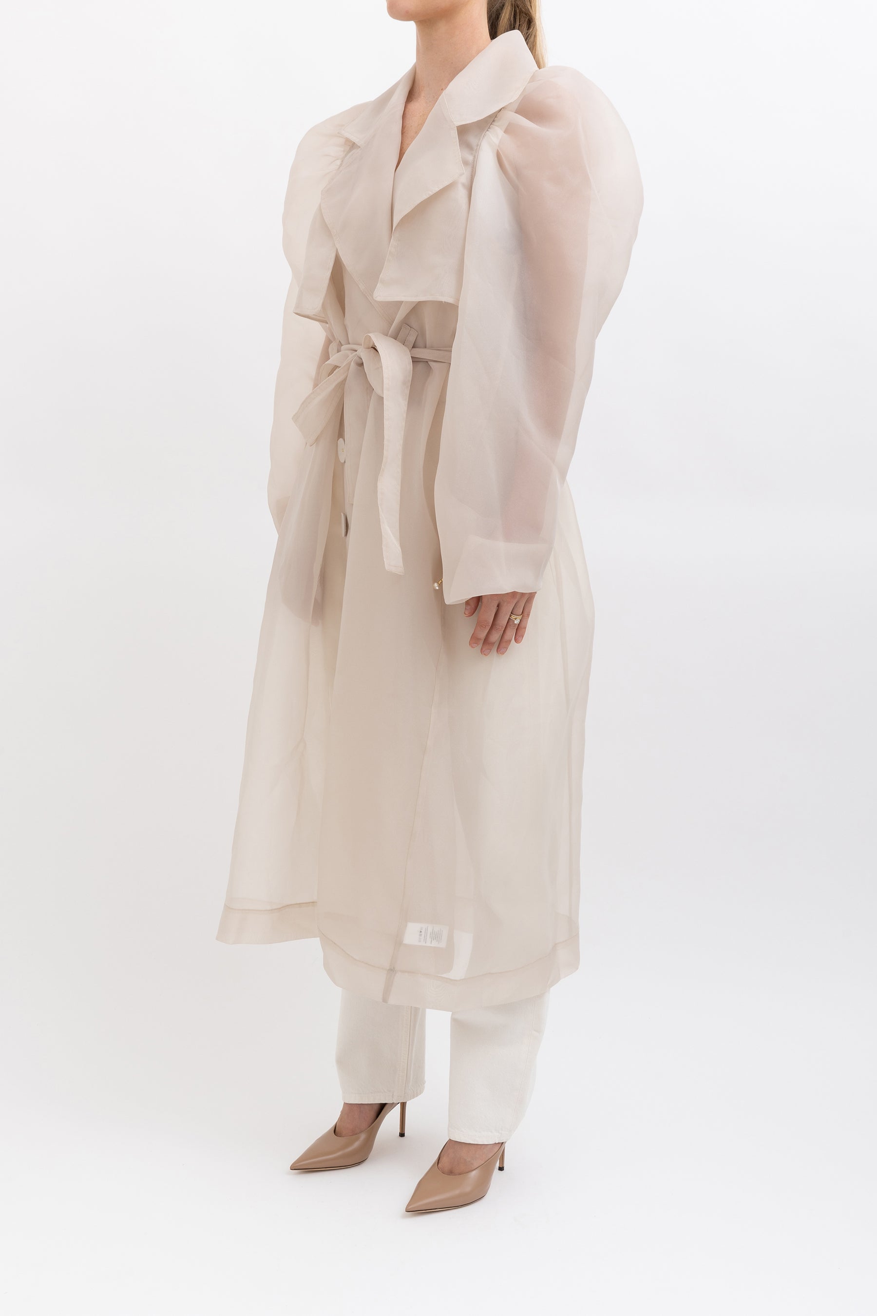 Roxanne Organza Trench Coat