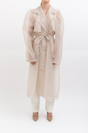 Roxanne Organza Trench Coat