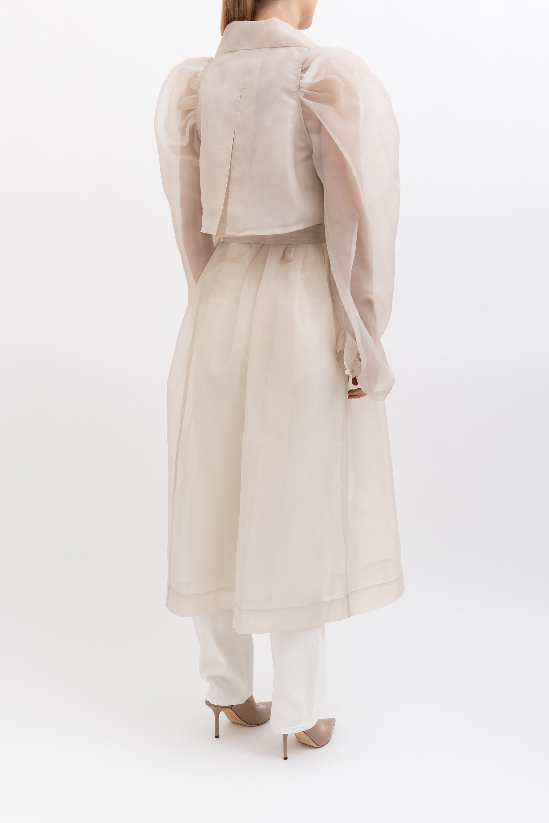Roxanne Organza Trench Coat