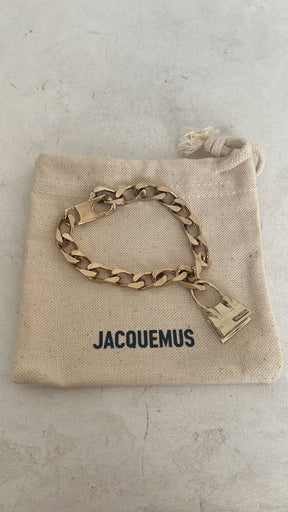 Jacquemus Gold La Gourmette Chiquito Bracelet