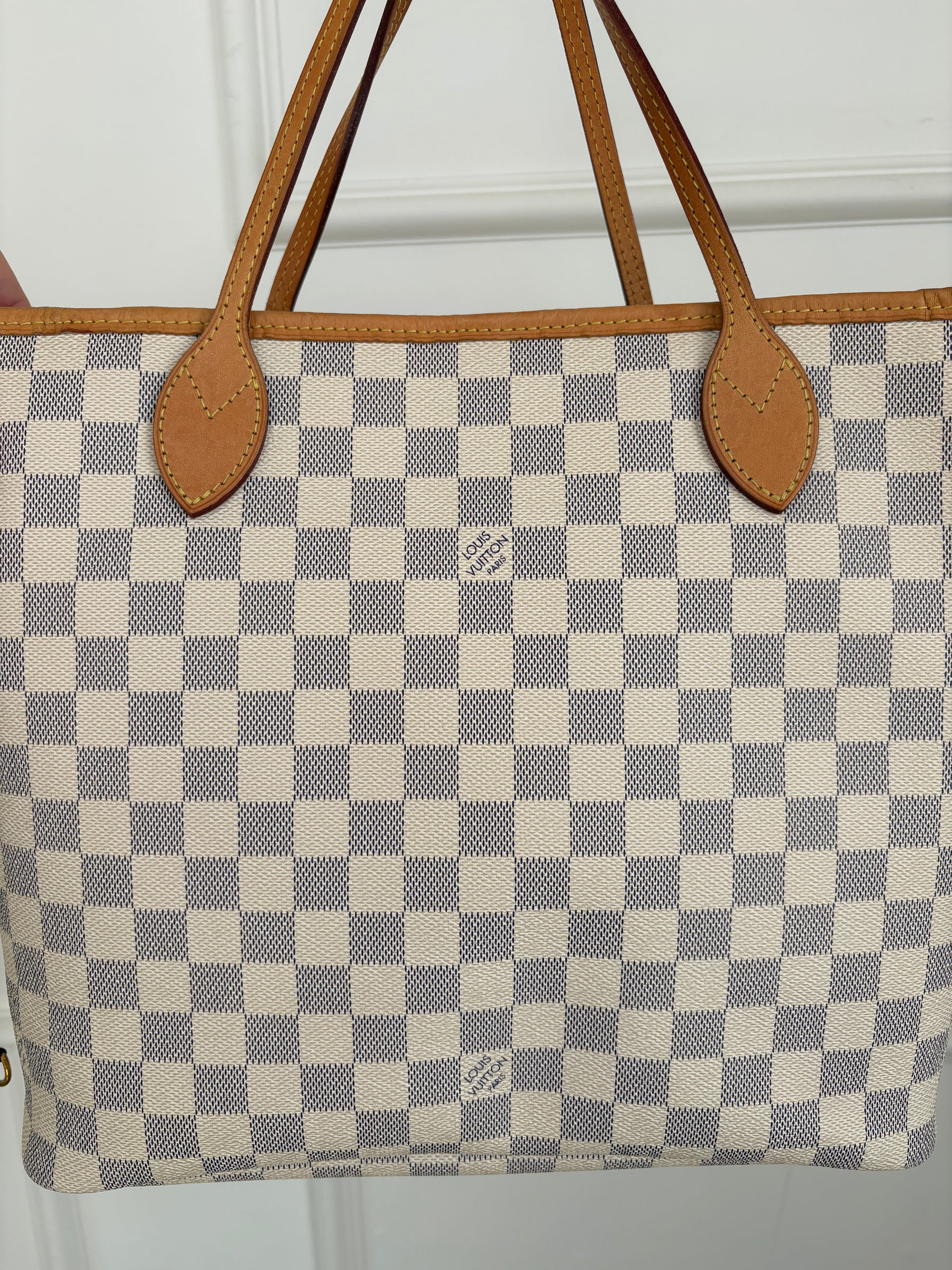 Louis Vuitton Damier Azur Neverful MM Bag