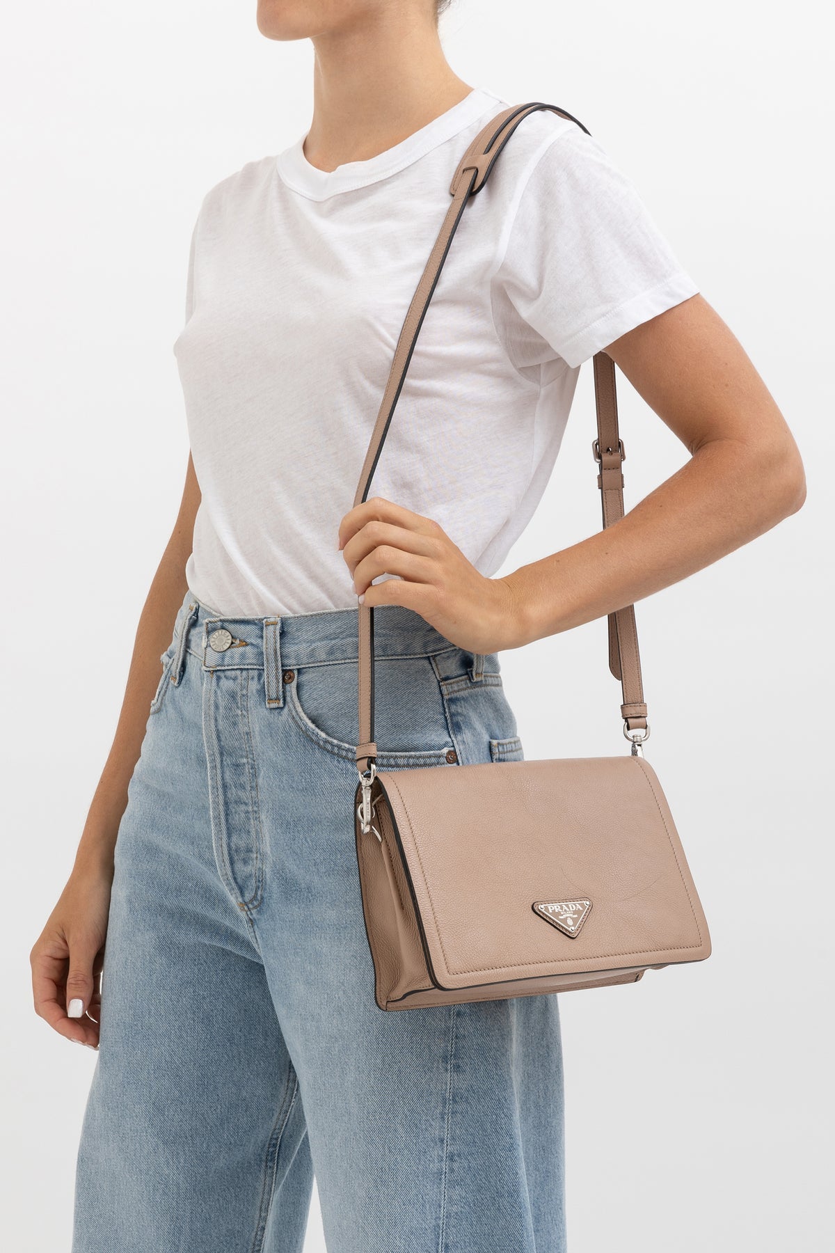 Leather Flap Bag