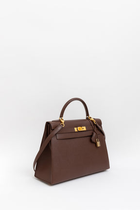 Havane Courchevel 32 Kelly Bag