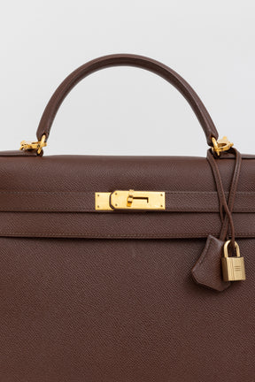 Havane Courchevel 32 Kelly Bag